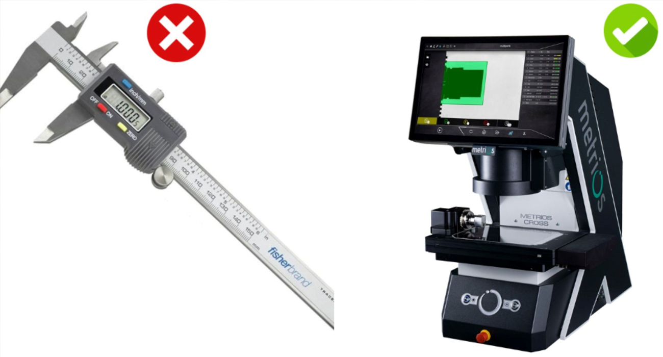 COMPARAISON ENTRE LES SYSTEMES DE MESURE TRADITIONNELS ET LES MACHINES DE MESURE OPTIQUE