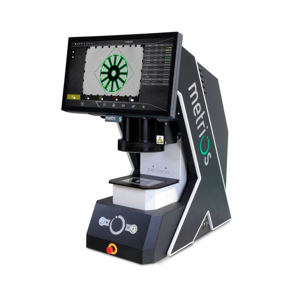MACHINE DE MESURE OPTIQUE METRIOS DÉDIÉE POUR LES PIÈCES FRITTÉES 